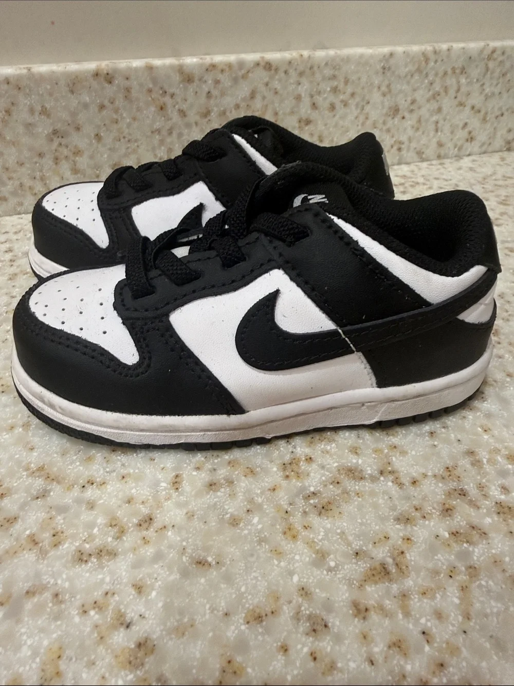 Nike Kids Black and White Sneakers
